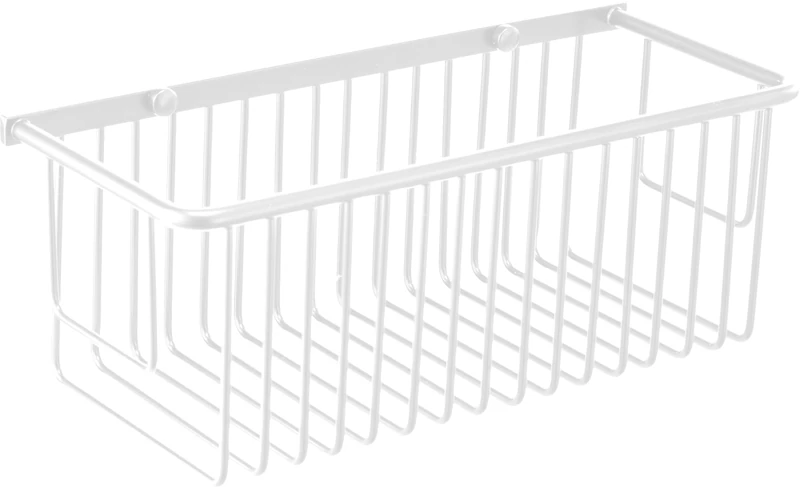 Mediterranea del Baño Rectangular soap Dish for screwing to The Wall White