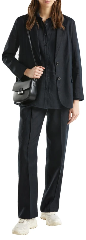 United Colors of Benetton Women's Jacket M/L 2aghdw00r, Black 100, UK 6