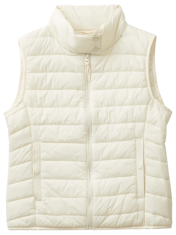 United Colors of Benetton vest, Cream 0Z3, XS