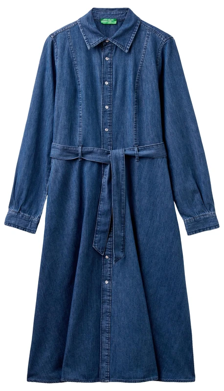 United Colors of Benetton Dress, Denim 902, XS