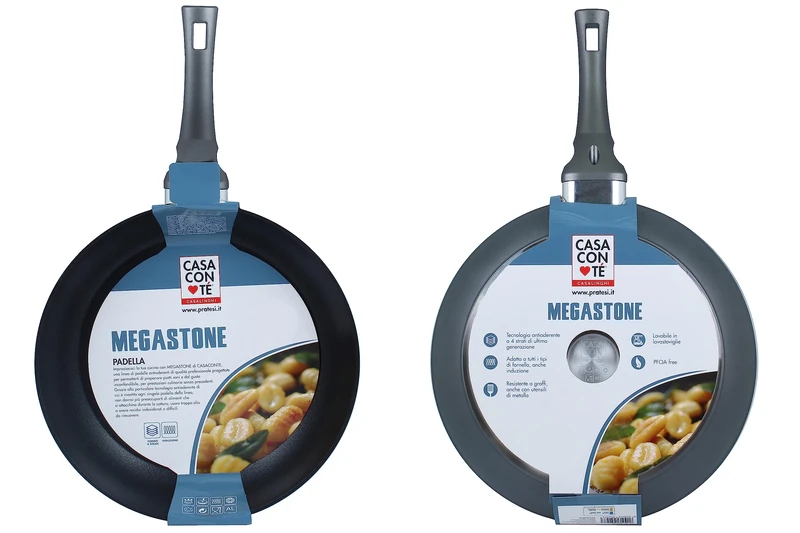 PRATESI 95189 Padella MEGASTONE CM.32 INDUZIONE, Plastic