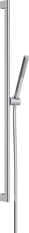 hansgrohe 24382000 Pulsify S Set 100 1jet EcoSmart with Shower bar 90 cm, Chrome