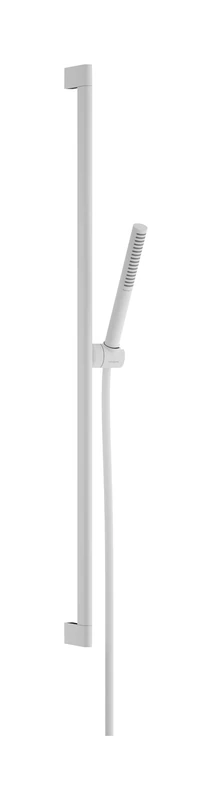 hansgrohe 24383700 Pulsify S Set 100 1jet EcoSmart+ with Shower bar 90 cm, Matt White