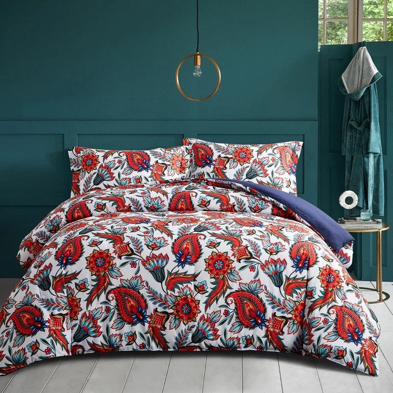 Ikawaapurry Floral Queen Size Comforter Set for Queen Bed Farmhouse Boho Bedding Comforter Sets Fluffy Lightweight Flowers Plants All Season 3 Pieces Comforter Queen with 2 Pillow Shames