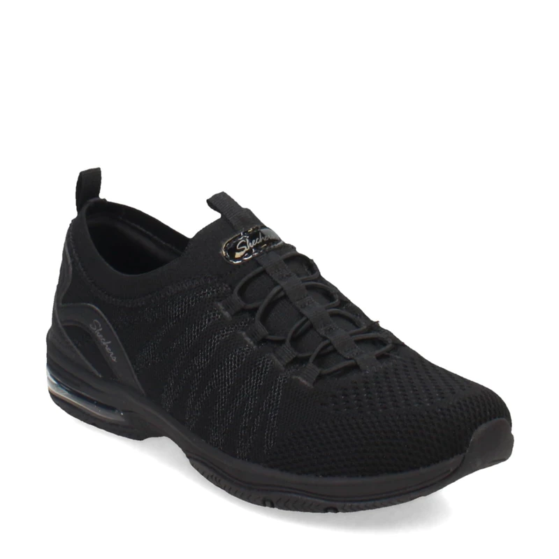 Skechers Active ActiveAir Womens Slip On, Black, 10