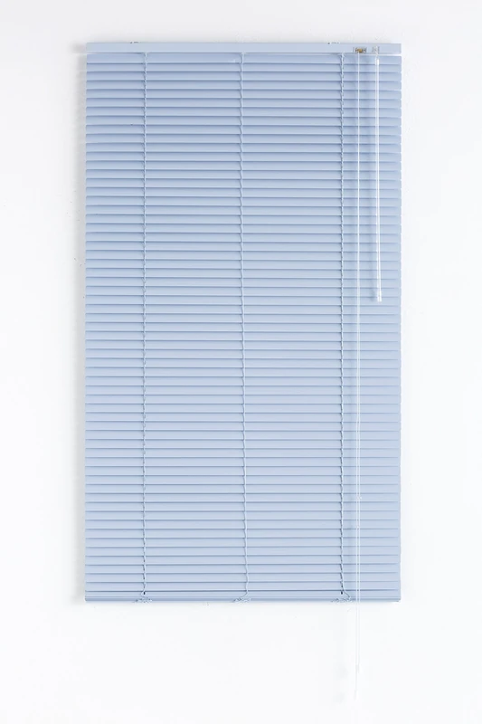 Decorblind | Aluminium Venetian Blind Size: 90 x 250 cm with Slat: 25 mm - Adjustable in Height and Opening, Child Safety, Moisture Resistant - Aluminium Venetian Colour: Blue