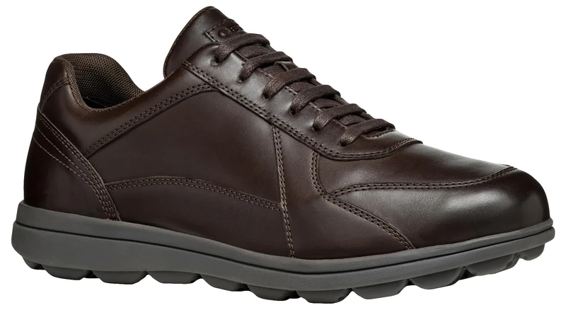 Geox Men's U Spherica Ec12 Sneaker, Coffee, 6 UK