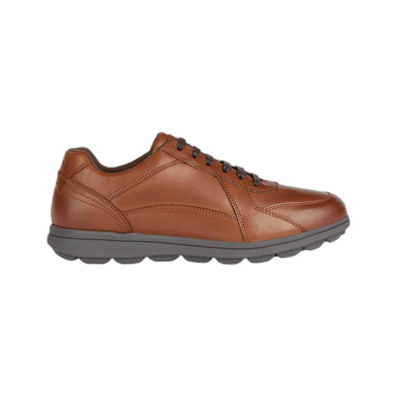 Geox Men's U Spherica Ec12 Sneaker, Cognac, 6 UK