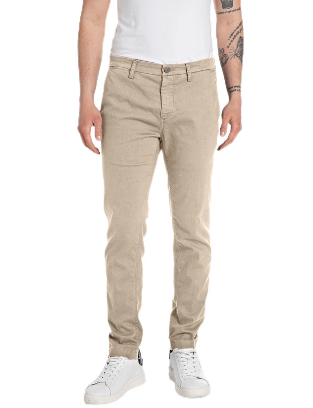REPLAY Adult M9627 Zeumar X-Lite Plus Jeans, Sahara 225, 34W / 32L