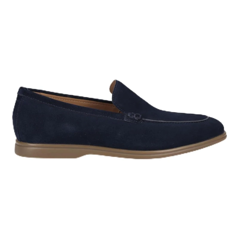 Geox Men's U Venzone Loafer, Navy, 7 UK