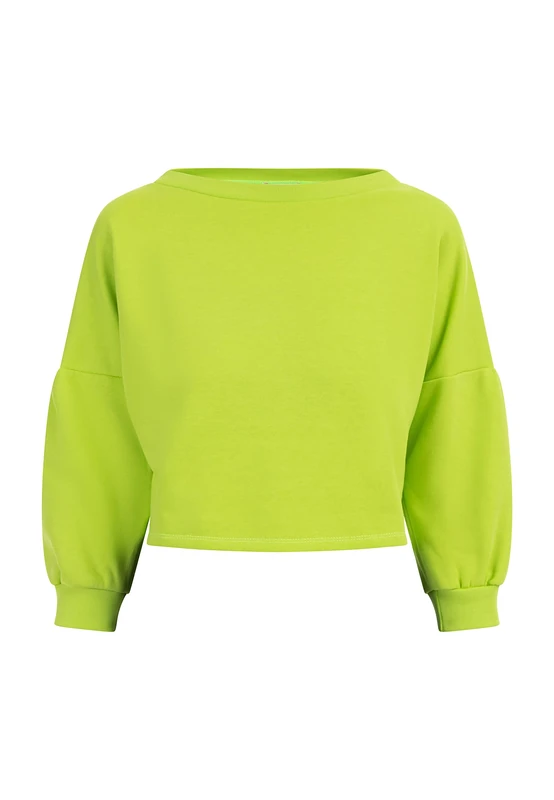 myMo Women's Sweatshirt, Lime, M