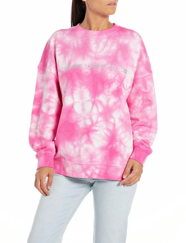 Replay Women's W3404a Sweatshirt, 020 Cyclamen, XXS