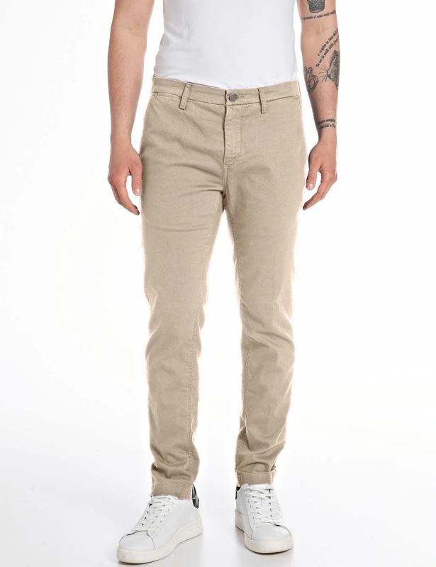REPLAY Adult M9627 Zeumar X-Lite Plus Jeans, Sahara 225, 33W / 32L - Image 1