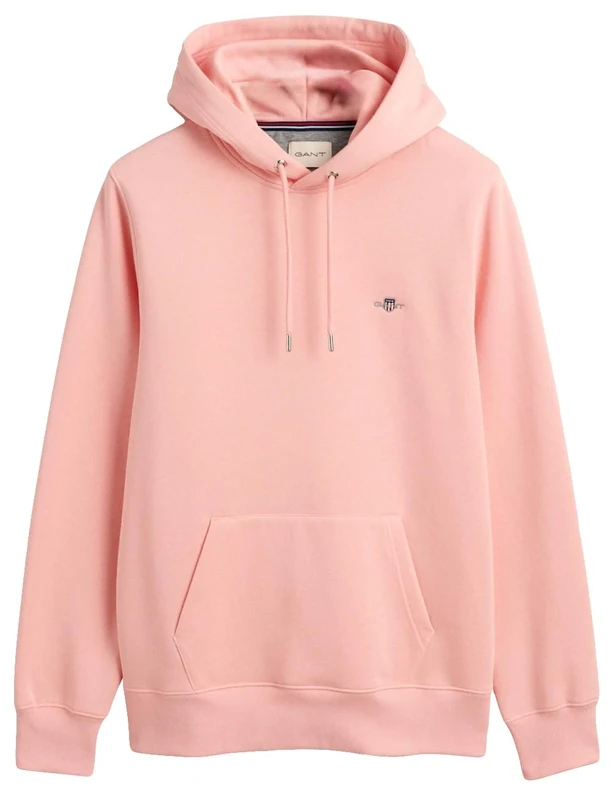 GANT REG Shield Hoodie, Bubbelgum Pink, L