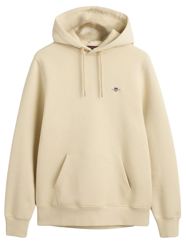 GANT REG Shield Hoodie, Silky Beige, M