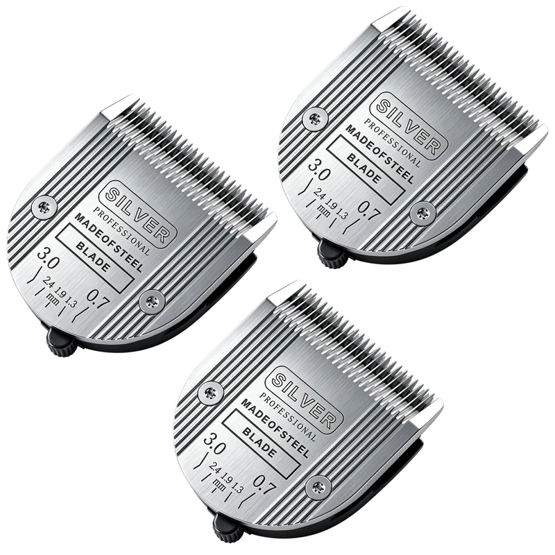 colorski 3PCS 5 in 1 Replacement Blades Compatible with Wahl Bravura Clipper Chromado，Creativa，Figura Dog Clippers for Dogs Grooming (5in1/3Pack)