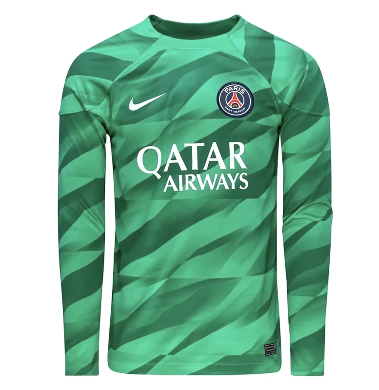 NIKE PSG Paris Saint-Germain Season 2023/2024 Official Home Stadium Goalkeeper Men's Nike T-Shirt M