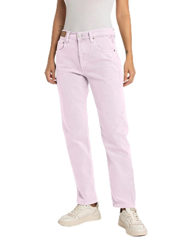Replay women's jeans made of comfort denim, pink (Bubble Pink 066), 25W / 28L