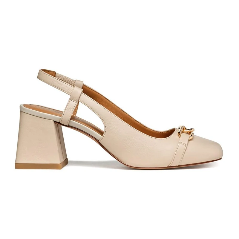 Geox Women's D Coronilla Pump, Lt Sand, 7.5 UK - Image 1