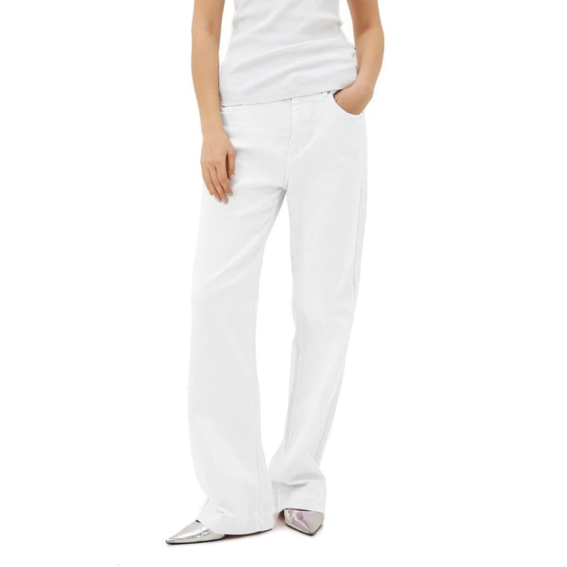 Replay women's jeans made of comfort denim, white (Optical White 001), 25W / 32L