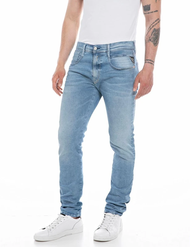 Replay men's jeans Hyperflex with stretch, blue (010), 32W / 32L