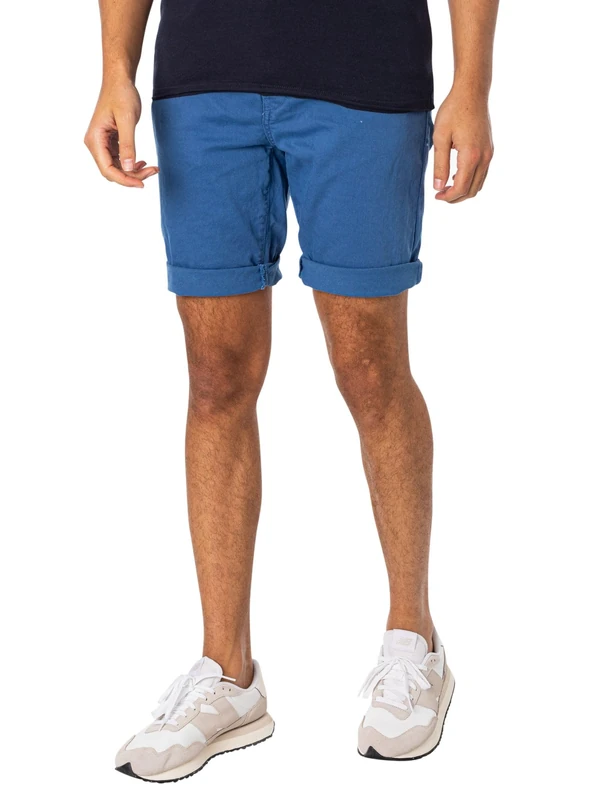 REPLAY Herren Jeans Shorts RBJ 901 Tapered-Fit, Blue Denim 277 (Blau), 28 - Image 1