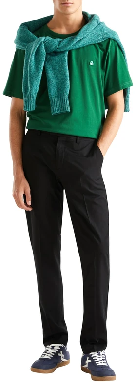 United Colors of Benetton Trousers, Black 100, 28