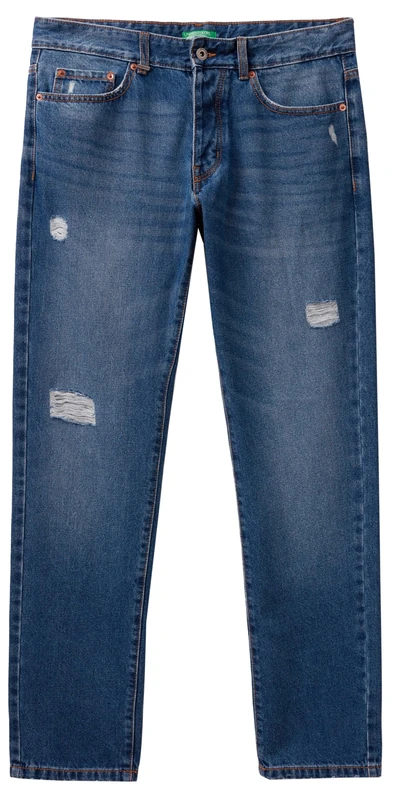 United Colors of Benetton Men's Pantalone 4IPC57B88 Jeans, Denim 902, W31