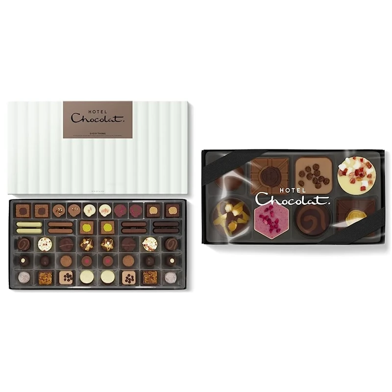 Hotel Chocolat - Everything Luxe, 525g & Everything Pocket Selection, 100g