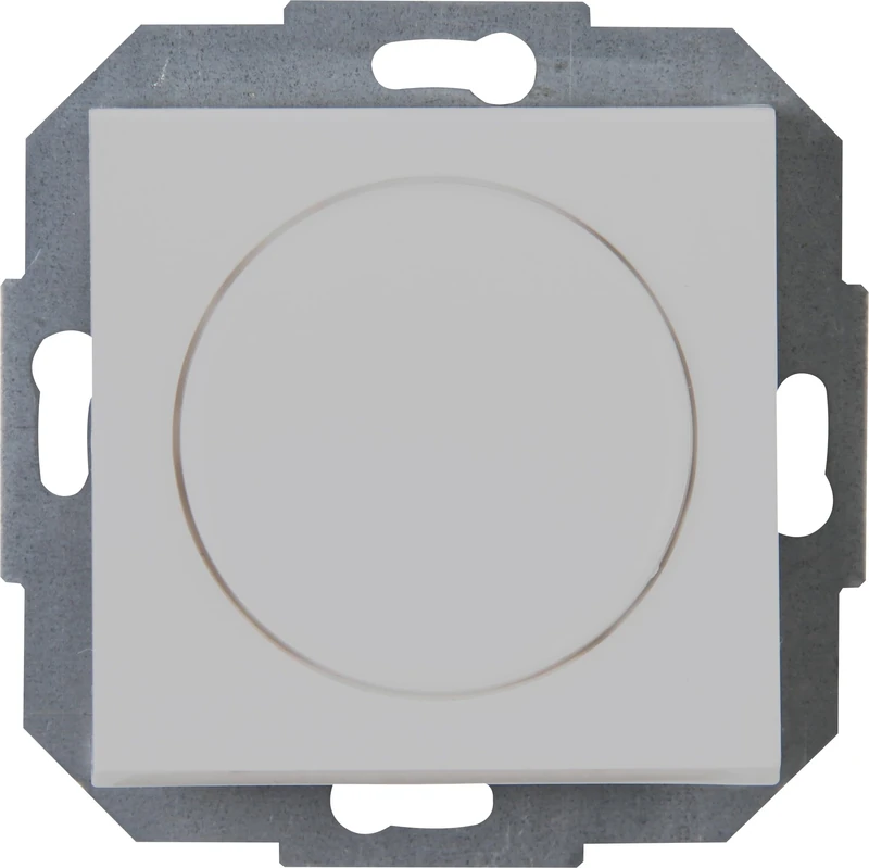 Kopp Athenis 842934082 Pressure Change Dimmer Combination Device LED Dimmer for Incandescent Lamps, 230 V Halogen Bulbs, Phase Control, RL 20-250 W/VA, LED 3-35 W, 230 V~, 50 Hz, Grey, Matte Finish