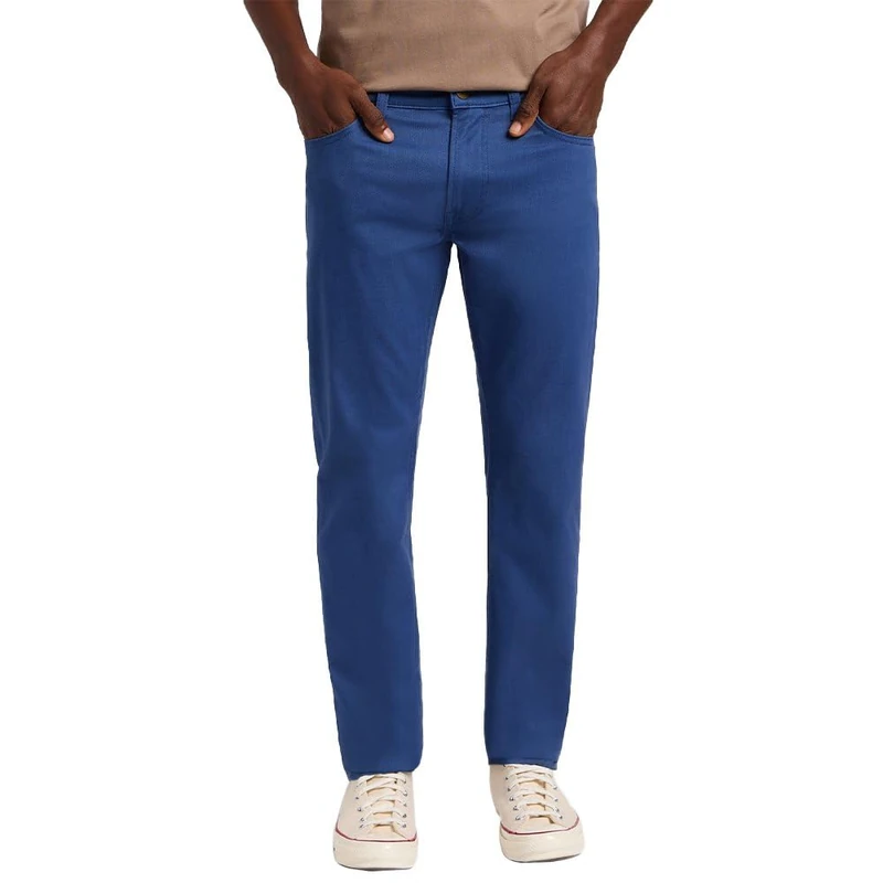 LEE Men's Daren Zip Fly II Pants, Drama Blue, 40/34