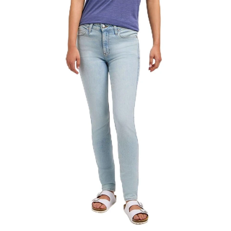 Lee Womens Scarlett HIGH Jeans, Dive On in, 27W / 33L