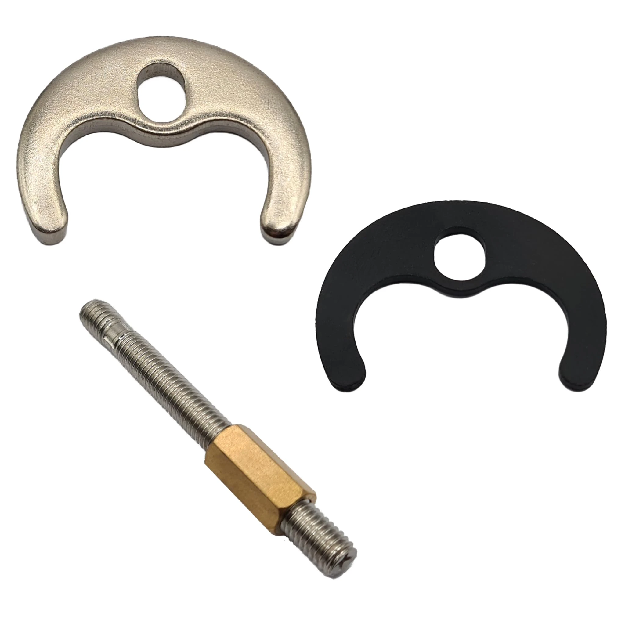 Monobloc Tap Fixing Kit | Mono Basin Tap Mounting Set for Kitchen Tap Mixer Tap | 1 Hole Bracket Bolt for Kitchen Taps Mixer Tap Kitchen Sink Tap | Basin & Sink Tap Clamp Bracket Replacement