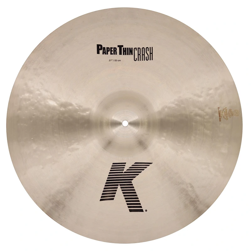 Zildjian K2821 K-Series Paper Thin Crash 21" - Crash Cymbal