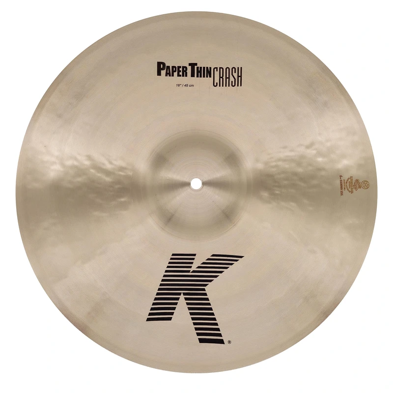 Zildjian K2818 K-Series Paper Thin Crash 18" - Crash Cymbal