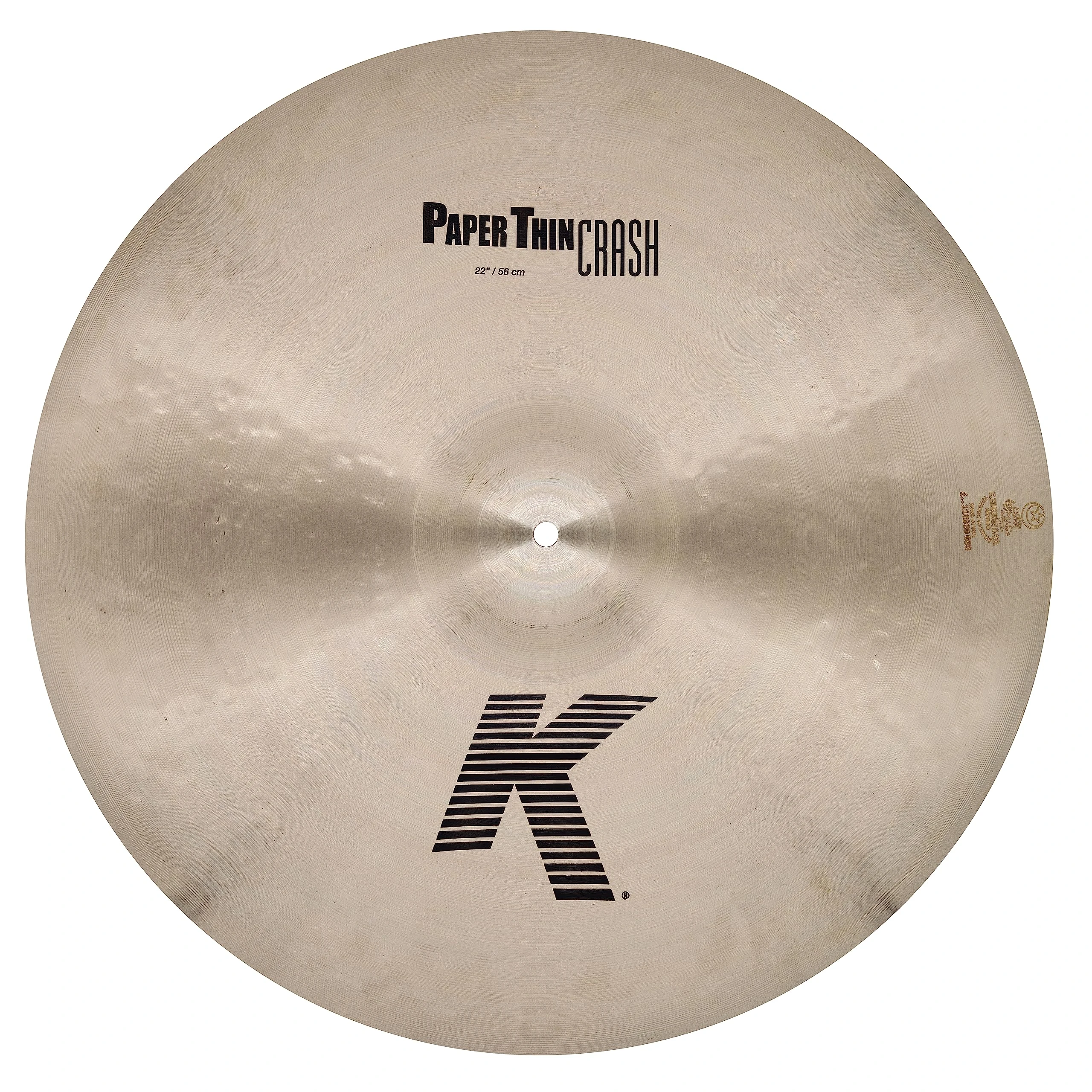 Zildjian K2822 K-Series Paper Thin Crash 22" - Crash Cymbal