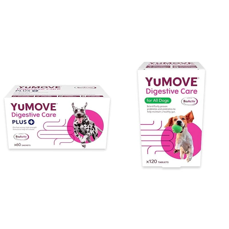 YuMOVE Digestive Care PLUS | Previously YuDIGEST PLUS | Veterinary Strength Fast-acting Probiotic Digestive Support & Digestive Care for All Dogs | Previously YuDIGEST