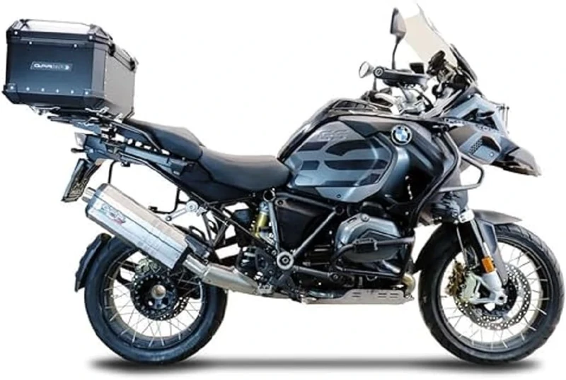 Top Case GPR TECH R 1250 Gs 2019/2020 e4 TOP CASE ALPI-TECH 45 LT. BLACK Top case in aluminum, black silver color with specific plate included Capacity 45 LT.