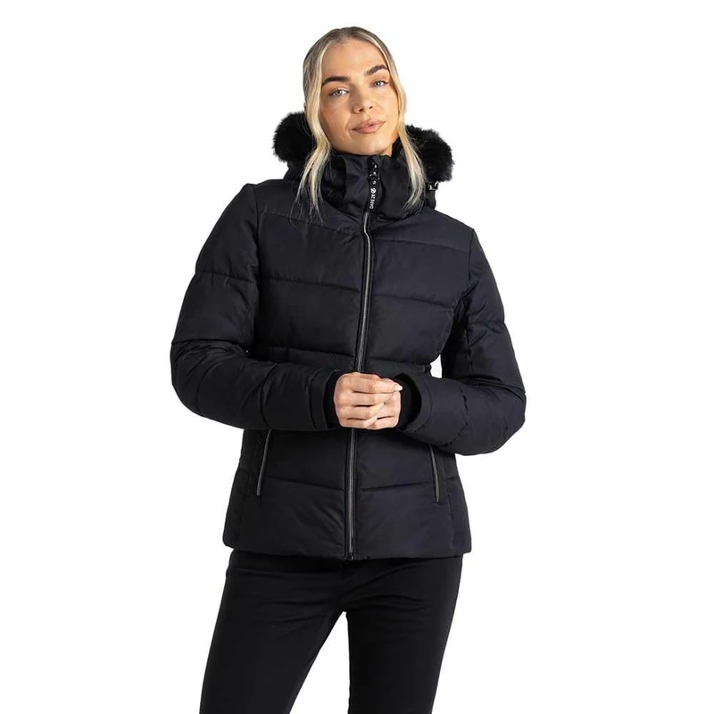 Dare 2b Womens Glamourize IV Jacket Black 16 - Image 1