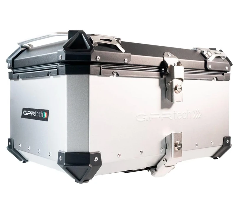 Top Case GPR TECH F 800 Gs 2016/2018 e4 TOP CASE ALPI-TECH 45 LT. SILVER Top case in aluminum, silver color with specific plate included Capacity 45 LT.