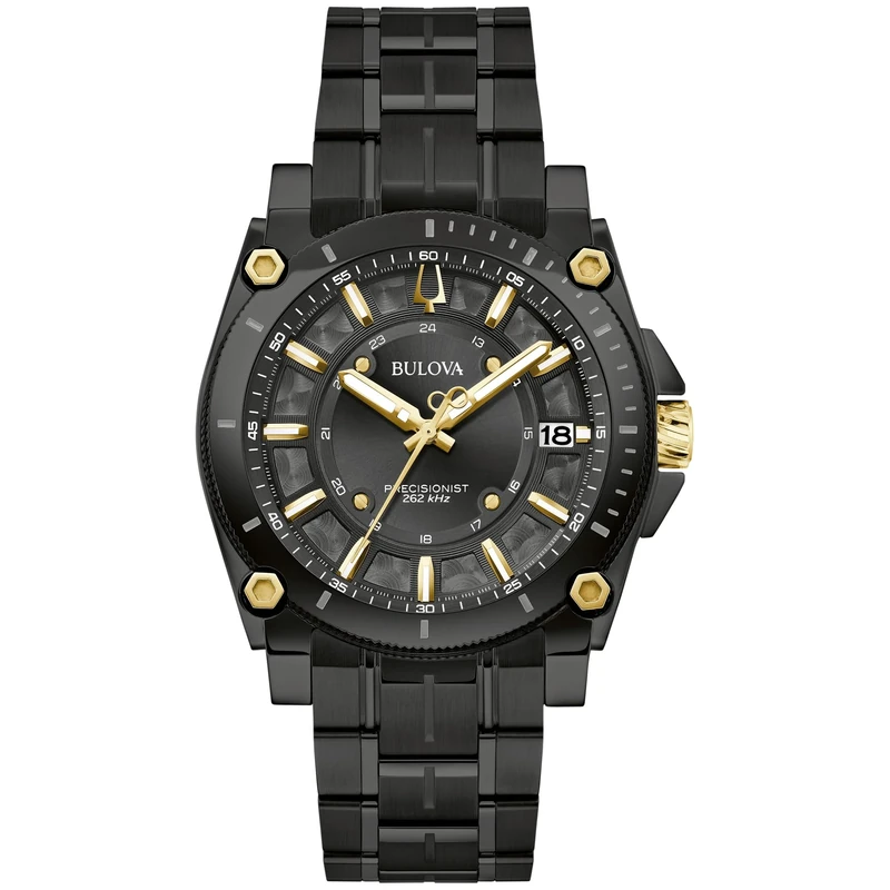 Bulova Men's Analogue Quartz Watch Precisionist Icon
