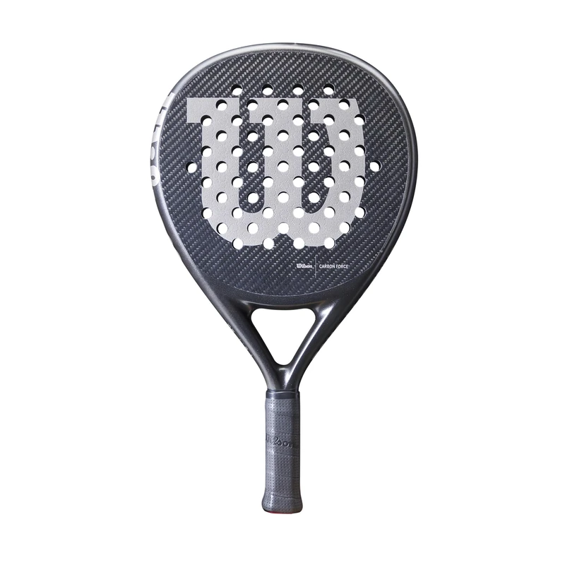 Wilson Carbon Force LT Padel racket, Carbon fibre/EVA, 365 g