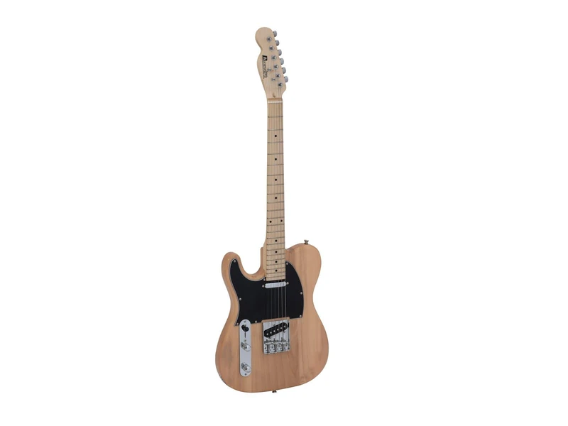 DIMAVERY TL-601 Electric Guitar - Left-Handed - Natural - Image 1