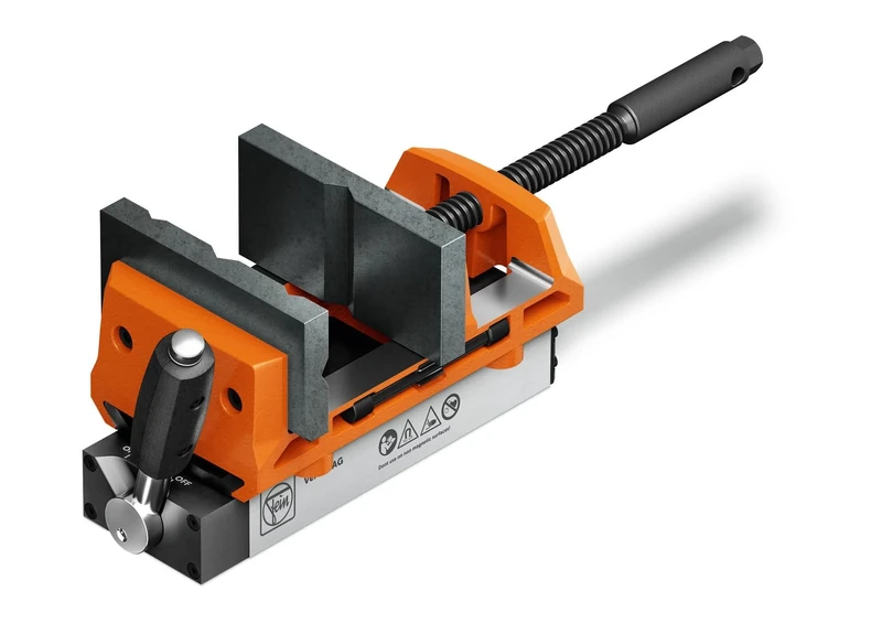 Fein 90701003020 Magnetic Versamag Vise Set with a Jaw Width of 100 mm