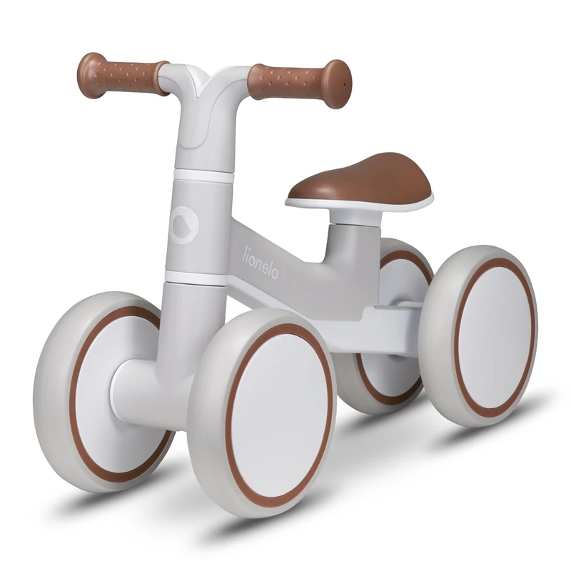 LIONELO Villy 4-Wheel Balance Bike for Toddlers 1-3 Years