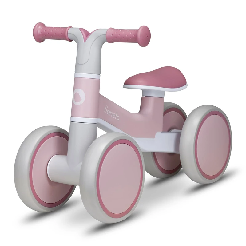 LIONELO Villy 4-Wheel Balance Bike for Toddlers 1-3 Years