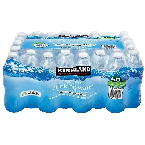 Kirkland Signature Natural Spring Water, 40 x 500ml