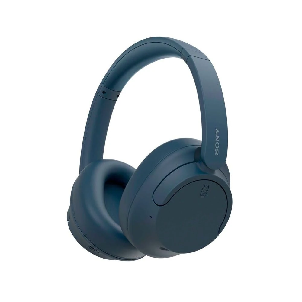 Sony WH-CH720N Noise Cancelling Wireless Bluetooth Headphones - Up to 35 hours battery life and Quick Charge - Blue (Renewed)