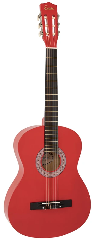 ENCORE 4/4 CLASSIC GUITAR OUTFIT - RED