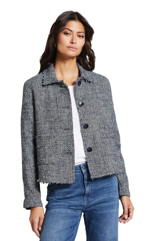 bugatti Women's W4074-45829 Jacket, Navy-390, 48